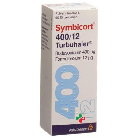 Symbicort 400/12 Turbuhaler Inh Plv 60 Dos - PrimeCare Global